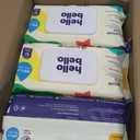 Hello Bello Premium Fragrance-Free Baby Wipes, with Chamomile & Aloe Extracts for Sensitive Skin - 12 Resealable Packs = 720 Total Wipes