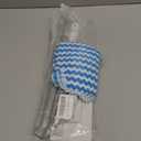 Snap Grip Mini Mop,Gap Cleaner with No-Touch Pad Change, Extendable Retractable Flat Mop for Under Couch/Bed, 360 Swivel Head Hard to Reach Corner Duster, Includes 5 Washable Microfiber Pads