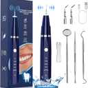 Plaque/Tartar Remover for Teeth, Dental Calculus Remover Teeth Cleaning Kit with LED Light & 5 Adjustable Modes