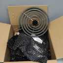 Black Burner Drip Pan Bowls 5304430149(6")5304430150(8") and Electric Stove Burners MP15YA(6") MP21YA(8") Compatible for Frigi-daire Ken-more Cro-sley Tap-pan etc Stove by MIFLUS