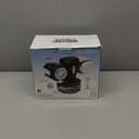 Rechargeable Bubble Machine with RGB Lights: 30,000 Bubbles Storm, Auto 360 Rotation & Remote Control - with Bubble Refill Solution & Power Display for Romantic Weddings, Kids Parties, Outdoor Fun (Black)