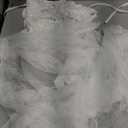 Avidlove Lace Robes Set for Women Babydoll Lingerie Mesh Nightgown Bodysuit White, X Large