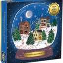 Galison Winter Snow Globe 500 Piece Puzzle