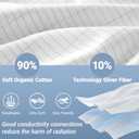 Grounding Sheets 27 * 52 inch, Conductivity Grounding Sheets with Grounding Cord, Grounding Sheets for Earth with Silver Fiber with Cotton, Gray