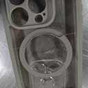 ESR for iPhone 15 Pro Case, Compatible with MagSafe, Full-Body Military-Grade Drop Proof Case for iPhone 15 Pro with Built-in 9H+ Tempered Glass Screen Protector, Clear Grey