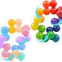 2PCS Sensory Fidget Toys for Kids Toddler Adults, Autism Sensory Toys for Autistic Children, ADHD Tools ,Calm Down Desk Toys ,Stocking Stuffers Present for Girls Boys 3-12 Year Old Age(B)