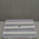 Arts Of India Two Rod Bangle Box For Women,Boxes For Storage Plastic Big Size,Jewellery Box For Travelling,Bride,Poratble Chudi Organizer For Travel,Transparent Organiser (3 RODS)