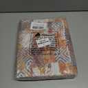 DEXI Hallway Runner Rug, 2x5 Distressed Non Slip Runners Carpet, Boho Vintage Soft Thin Indoor Rug, Stain Resistant Washable Entry Mat for Entryway Kitchen Laundry Room Living Room, Brown Blue