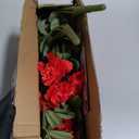 Artificial Geraniums Fake Flowers for Outdoors Decoration, 6 Bundles Silk Geraniums Flower UV Resistant Look Real Faux Plants for Front Door Garden Porch Planter Patio Balcony Yard Indoor Home, Mix