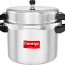 Prestige Popular Aluminium Pressure Cooker, 20 Liters