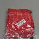 Homaxy 100% Cotton Terry Kitchen Dish Cloths, Ultra Soft and Absorbent Dish Towels for Kitchen, Suitable for Drying and Washing Dishes, 4 Pack, 12 x 12 Inches, Red