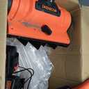 40V Cordless Snow Shovel, 13-Inch | 2 x 40V 4.0A Battery Powered Snow Blower, Powerful Brushless Electric Snow Shovels with Quick Charger & Directional Plate for Pathway, Patio, Deck, Driveway