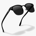 livho Rimless Trendy Polarized Sunglasses Men Women, Retro Sun Glasses for Men Women 2025, Semi Rimless UV Protection Shades