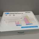 ARTDOT 60-Piece Diamond Art Storage Trays Kits for Adults with Lids, 2-in-1 Stackable Diamond Painting Accessories and Tools (White)