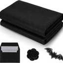 YOUEON 2 Pcs 36"x72" Large Black Felt Fabric for Crafts, 2mm Thick Soft Felt Sheets by The Yard for Arts and Crafts, Sewing, Padding, DIY Projects, Nonwoven Patchwork, Durable & Easy to Cut