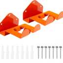 Pack of 2 Garage Organizer Trimmer Rack - Garage Wall Hooks, Tool Hangers for Garage Wall, String Trimmer Hanger, Utility Hooks for Garage Tool Organizers and Storage