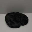 Women Black Beehive Wig Long Curly Wavy Bouffant Heat Resistant Synthetic Hair wigs for Womens Vintage Costume Cosplay Halloween Party (One Size)