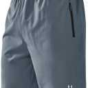 NORTHYARD Men's Athletic Running Shorts Quick Dry Workout Shorts Lightweight Sports Gym Basketball 7"/ 9"/ 5" Tennis Hiking (L)