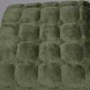 Velvet Couch Cover, Washable Sectional Sofa Cover, Anti Slip Sofa Slipcover for 3 Cushion Couch Sofa L Shaped Armrest Backrest, Furniture Protector Covers for Pets Kids(1PC, Green, 28"28")