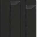 Dress Bags for Gowns Long, 65'' Garment Bags for Hanging Clothes, Suit Bag Cover for Storage and Travel, 2 Pack (Black)