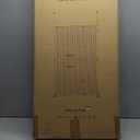 71" Extra Tall Cat Pet Gate, 33.5-47.2 in Wide High Dog Gates for Doorways No Climbing, Kitten Proof Full Door Barrier, Auto Close Large Walk Thru Puppy Gate Pressure Mounted, Indoor White