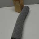 Cozyhealth 3.1" H Small Cervical Roll Pillow, Medium Soft Memory Foam Neck Round Pillow Cylinder Bolster Pillow for Sleeping, Round Neck Support for Bed, Legs, Back and Yoga (Grey, Small - 3.1" H)