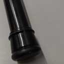 2 Pack Shower Curtain Rod 56-104 Inch, 1" Diameter Spring Long Adjustable Tension Curtain Rods for Bathroom Windows Closet No Drilling No Rust No Assembly, Black