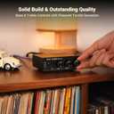 Fosi Audio Q4 DAC Headphone Amp for PC, Desktop Digital to Analog Audio Converter for Home Stereo Amplifier and Powered Speakers, PC-USB/Optical/Coaxial Inputs, 3.5mm Headphone/RCA Outputs
