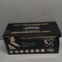 Shiatsu Neck Massager, Back and Neck Massager with Heat, Electric Deep Tissue 3D Kneading Massage Pillow for Back, Shoulder, Muscle Pain Relief, Office & Home & Car Use, Gift for Women and Men (Black-button)