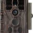 GardePro E5 Trail Camera (Non-Cellular, Non-WiFi), 48MP Photo & 1296P HD Video, 0.1s Trigger, 100ft No-Glow Night Vision, Motion Activated Wildlife Camera