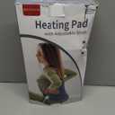 Heating Pad for Back, Comfytemp Mothers Day Gifts for Women Men Dad Mom, Large Electric Lower Back Heating Pad, FSA Eligible HSA Heat Pads for Period Lumbar Abdomen, XL Heated Belt  11 Auto-Off, Grey (15" x 24")