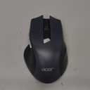 acer Wireless Mouse for Laptop, 2.4GHz Computer Mouse 3 Adjustable DPI Office Cordless USB Mice with USBA Receiver, 6 Buttons, 1600 DPI, Medium to Large Sized Hands Compatible with PC, Laptop, Desktop (Black)