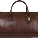 Tote&Carry Apollo 2 Duffle Bag for Travel Women & Men, TSA Approved Carry On Duffel Bag, Premium Vegan Leather w/Gold Hardware, Durable Weekender Luggage for Gym, Sports, Overnight & All-Purpose Use, XL