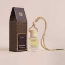 Llum Grapefruit Hanging Car Air Freshener  Luxury Automotive Perfume Diffuser 10ml (0.34 fl oz), Long-Lasting Fragrance, Alcohol-Free Non-Toxic Car Scent, Glass Bottle With Wood Cap (without AC Vent Clip)