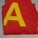Letter A Funny Matching Halloween Costume Team Group Lazy Pullover Hoodie Size S
