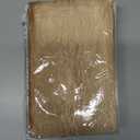 ACHIM Sheer Window Scarf Valance - 50 Inch Width x 144 Inch Length (Sandstone) - Light Filtering Polyester Curtain Scarf - Lightweight Drapes for Living Room, Bedroom & Dining Room Home Decor