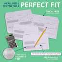 50 1099 MISC Tax Envelopes - Designed for printed 1099 Laser Forms from Quickbooks or Similar Tax Software - 5 5/8 Inch x 9 Inch, Gummed Flap, 50 Form Envelopes