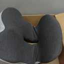Orthopedic Seat Cushion, L-Shaped Ergonomic Memory Foam Back & Seat Support, Non-Slip Breathable Washable Cover, for Office Chair, Car, Wheelchair, Gaming Seat