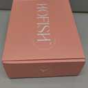 HOFISH 3PACK Full Bust Seamless Nursing Maternity Bras 3Pack Black, Grey, Elegant Pink Small