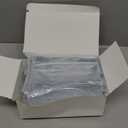 BESARME 20 Pack 6.3" x 5.9" x 2.8" Clear Gift Bags with Handle, Reusable Plastic Small Gift Bags for Party Favors Wedding Birthday
