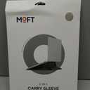 MOFT Laptop Carry Sleeve, 2-in-1 Laptop Bag & Stand for 13" MacBook Air/Pro, MacBook Neo & Dell/HP/Lenovo, Stylish Slim Computer Sleeve Bag with Expandable Storage for Computer Accessories, Misty Cove