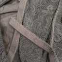 Maidenform Women's All-Over Lace Longline Bralette (X-Large, Black)