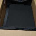 AODK Dresser for Bedroom with 4 Storage Drawers, Small Dressers Chest of Drawers Fabric Dresser with Sturdy Steel Frame, Black (11.73"D x 15.74"W x 31.77"H)