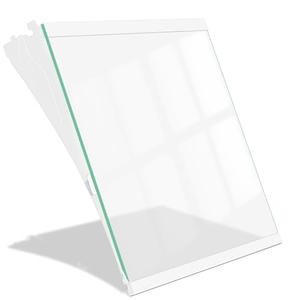 Upgraded DA97-20045A Refrigerator Glass Shelf Assembly Compatible with Samsung Fridge Shelf Replacement RF28R7201SR RF28R7201SG RF28R7201DT RF28R7351SR RF28R7351SG RF28R7551SR Tempered Glass Right