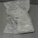 ZUYPSK Womens Fishnet Long Sleeve Hollow Out Hoodie Pullover Crop Top Summer Short Sweatshirt Outerwear (White, L)