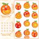 12 Pcs Orange Honeycomb Balls, Orange Birthday Party Supplies, Honeycomb Decorations, Table Centerpieces for Little Cuties, Birthday, Baby Shower