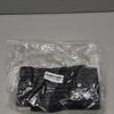 AZMED Maternity Belt Back Support - Adjustable Abdominal Binder for Pregnancy - Belly Band for Pelvic, Waist & Lower Back Comfort - Fits Up to 46 Inches - Black