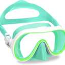 Keary Kids Swim Goggles with Nose Cover for 5-16 Anti Fog Swimming Mask for Toddler Boys Girls Youth
