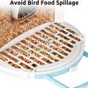 NETVUE Bird Seed Guard, Durable Waterproof Bird Feeder Covers, Save Birdseed, Perfect Match NETVUE by Birdfy Feeder, Must-Have Accessories, Easy to Fit and Clean (2Pcs)