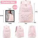 Bluboon School Backpack for Teen Girls Women Laptop Backpack College Bookbags Middle School Travel Work Commuter Back Pack